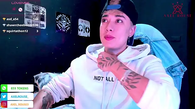 AxelRouse3 online show from December 20, 4:04 am