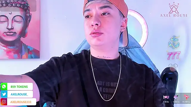 Snapshot of AxelRouse3 chatting on February 23, 6:19 pm AxelRouse3 online show from February 23, 6:19 pm