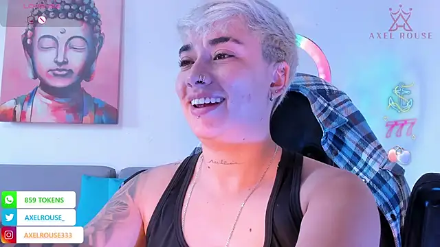 AxelRouse3 online show from March 31, 4:20 pm