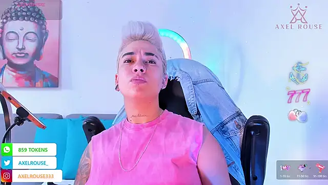 AxelRouse3 online show from March 26, 3:10 pm