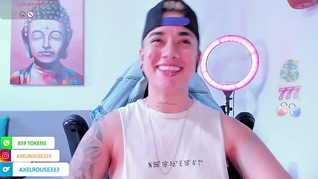 AxelRouse3 online show from April 15, 8:53 pm