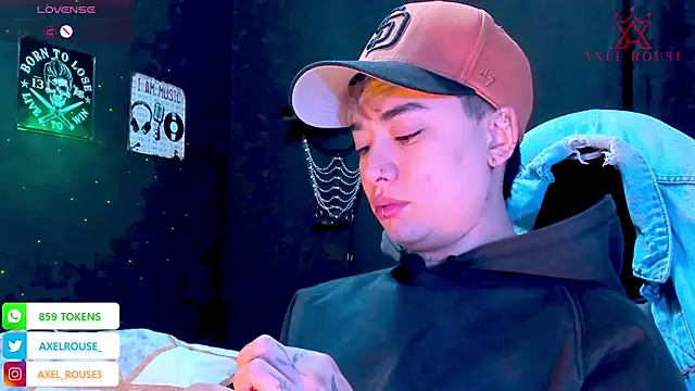 AxelRouse3 online show from January 13, 4:27 am