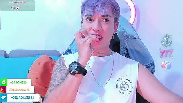 AxelRouse3 online show from April 18, 1:19 am