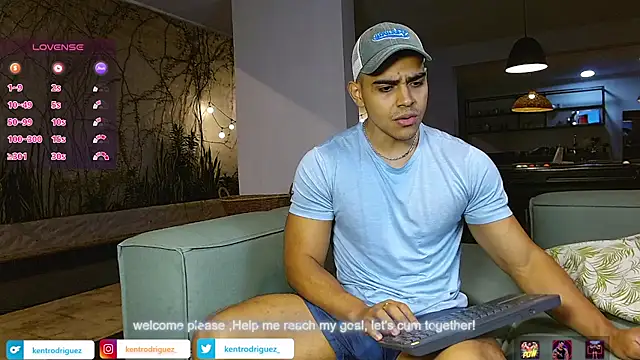 Kent Rodriguez online show from January 12, 1:12 am