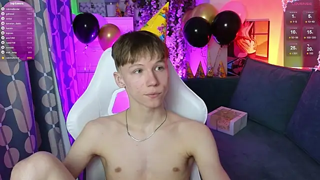 cuMte boy online show from March 26, 1:15 am