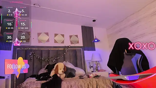 seexy valen online show from January 9, 1:01 am