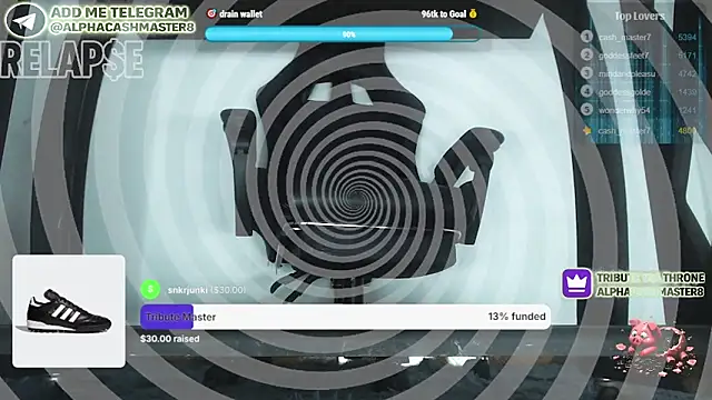 Alphacashmaster777 online show from March 9, 10:02 pm