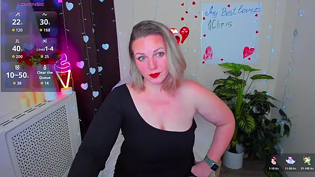 Snapshot of Alison_star_ chatting on February 14, 2:45 am Alison star online show from February 14, 2:45 am