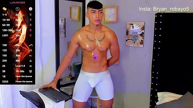 Bryan robayo5 online show from April 13, 11:25 am