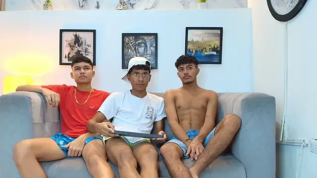 COUPLES BOYS online show from February 22, 1:30 am