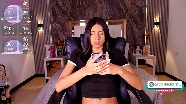 Snapshot of Caroline_foster1 chatting on January 13, 12:09 pm Caroline foster1 online show from January 13, 12:09 pm