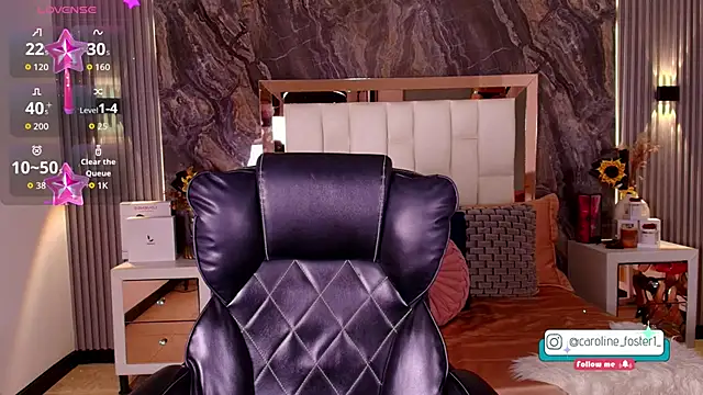 Caroline foster1 online show from April 8, 12:17 pm