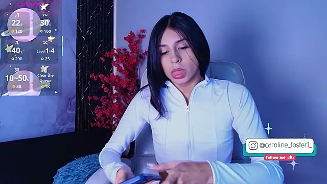 Caroline foster1 online show from February 8, 2:37 pm