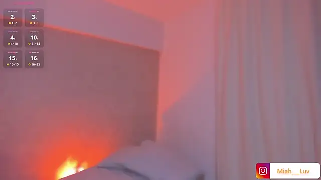 miah luv online show from March 14, 4:35 pm