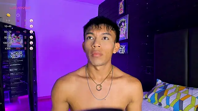 santinaughty online show from January 9, 12:17 am