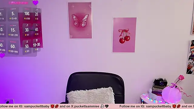 Snapshot of Sampuckettbaby chatting on April 29, 5:30 pm Sampuckettbaby online show from April 29, 5:30 pm
