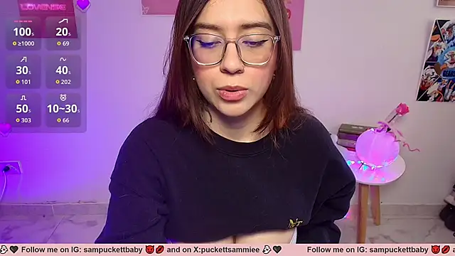 Snapshot of Sampuckettbaby chatting on May 6, 3:27 pm Sampuckettbaby online show from May 6, 3:27 pm