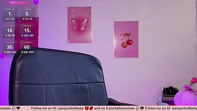 Snapshot of Sampuckettbaby chatting on April 30, 8:57 pm Sampuckettbaby online show from April 30, 8:57 pm