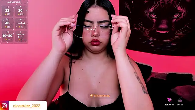 Nicolle Ruizz online show from February 7, 10:34 am