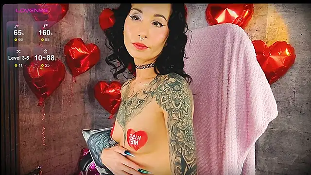 GoddessVespera online show from February 14, 10:10 pm