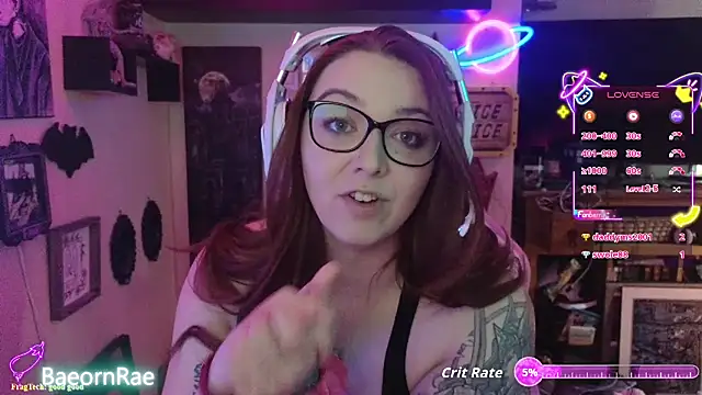 BaeornRae online show from February 24, 8:21 pm