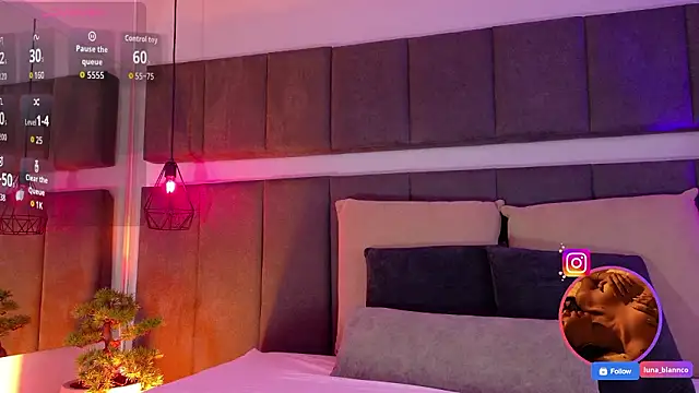 luna blannco online show from March 5, 1:08 pm