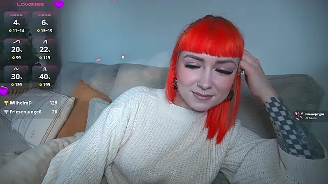 ScarletVixenLive online show from January 6, 1:59 pm