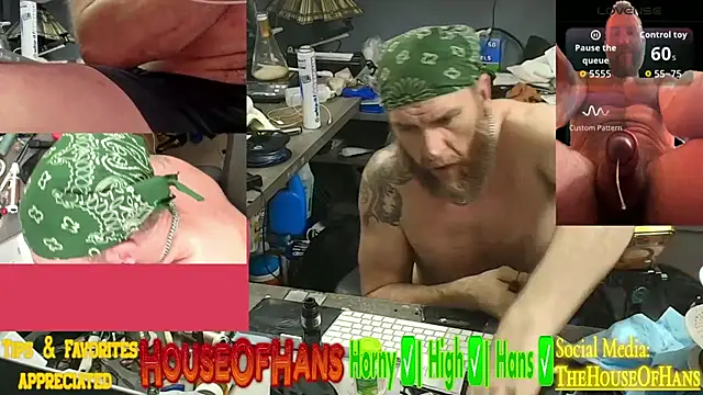 HouseOfHans online show from March 25, 5:40 am