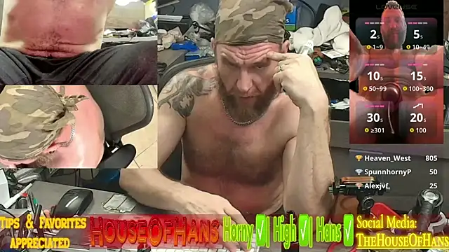 HouseOfHans online show from March 21, 1:26 pm