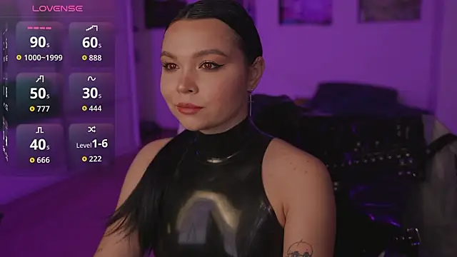 Dominatrix Alice online show from March 25, 1:06 am
