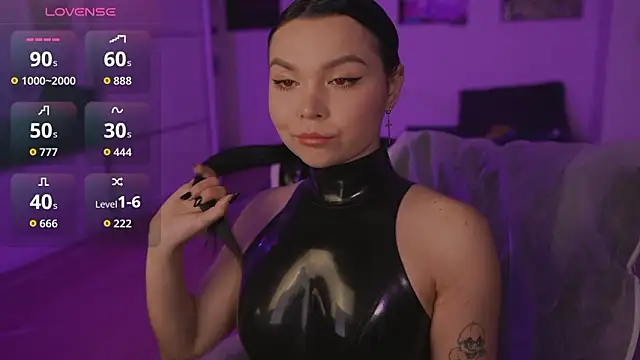 Dominatrix Alice online show from March 27, 12:19 am