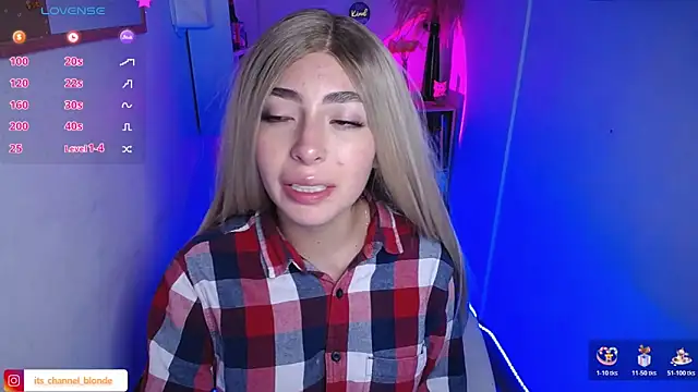 channel blondee online show from April 8, 12:01 am