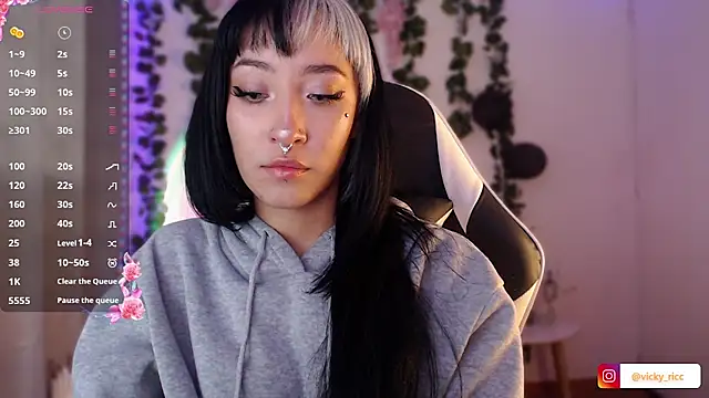 viicky r online show from February 23, 3:34 pm