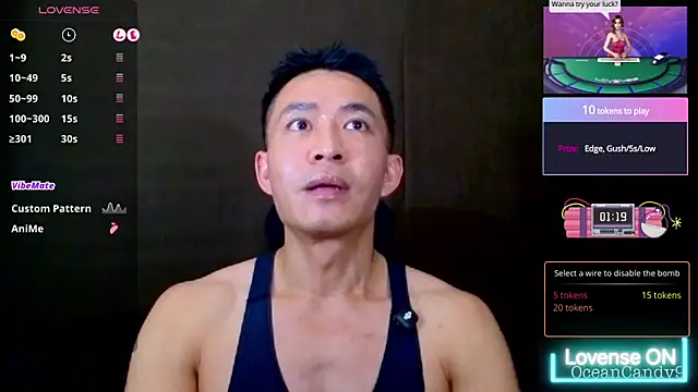 OceanCandy9 online show from March 18, 3:03 pm