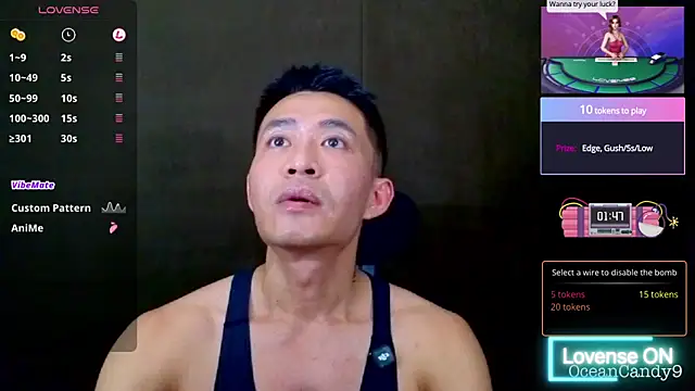 OceanCandy9 online show from March 19, 2:50 pm