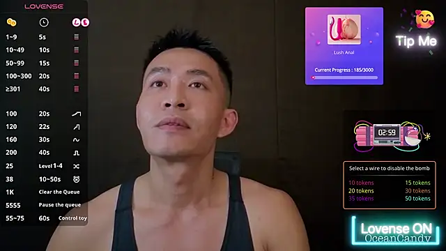 OceanCandy9 online show from February 2, 3:22 pm