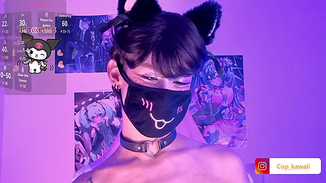 Snapshot of Kitsuneplay_ chatting on March 27, 5:38 am Kitsuneplay online show from March 27, 5:38 am
