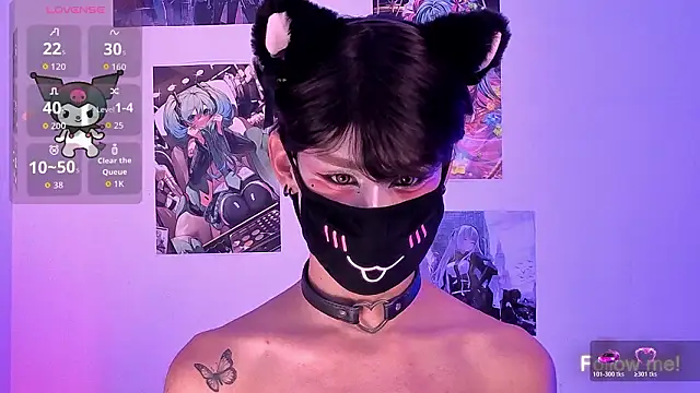 Snapshot of Kitsuneplay_ chatting on March 7, 5:07 pm Kitsuneplay online show from March 7, 5:07 pm