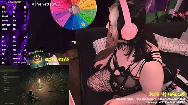 VelvetteSWE online show from May 29, 6:14 pm