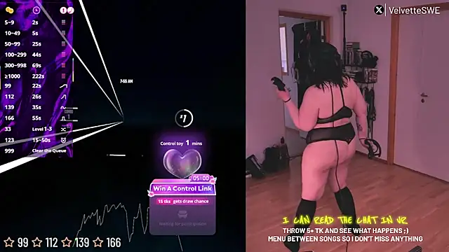 VelvetteSWE online show from June 19, 5:57 am