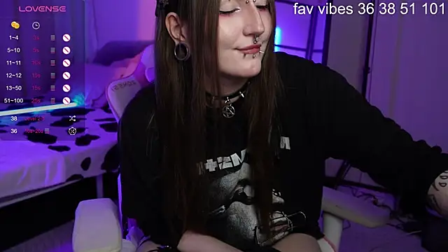 Snapshot of Alice_Goth chatting on July 3, 4:08 am Alice Goth online show from July 3, 4:08 am