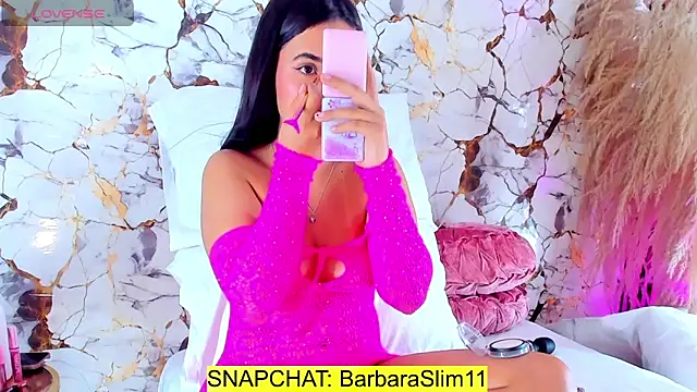 BarbaraSlim online show from April 8, 9:16 pm