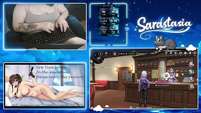 Snapshot of Sarastasia417 chatting on June 12, 7:55 pm Sarastasia417 online show from June 12, 7:55 pm