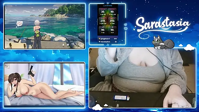 Snapshot of Sarastasia417 chatting on July 7, 6:58 am Sarastasia417 online show from July 7, 6:58 am