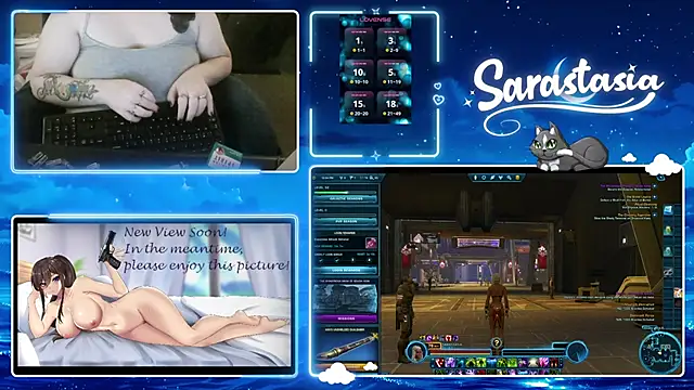 Sarastasia417 online show from June 3, 4:55 pm
