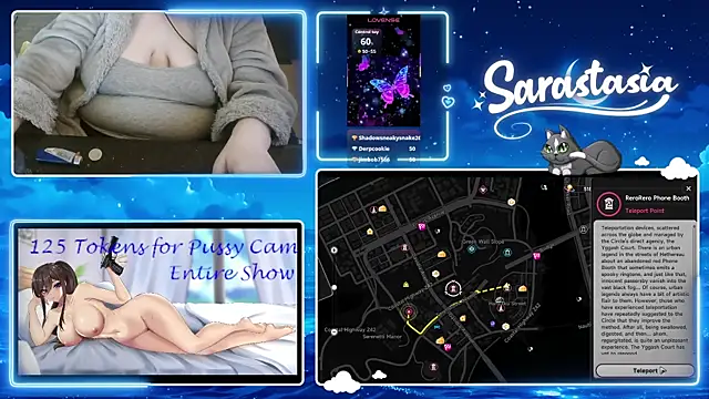 Snapshot of Sarastasia417 chatting on June 16, 12:10 am Sarastasia417 online show from June 16, 12:10 am