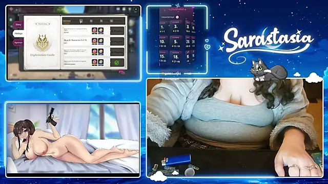 Snapshot of Sarastasia417 chatting on July 12, 8:59 am Sarastasia417 online show from July 12, 8:59 am