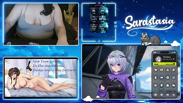 Snapshot of Sarastasia417 chatting on June 10, 2:35 am Sarastasia417 online show from June 10, 2:35 am