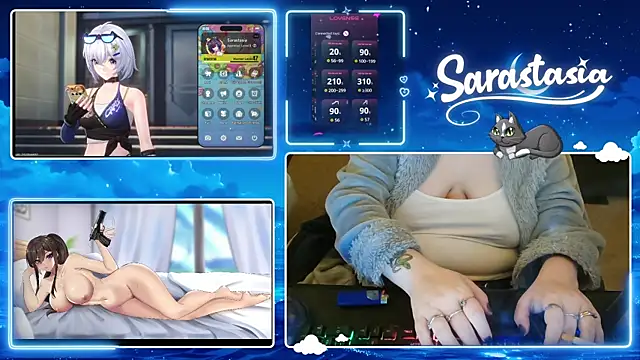 Snapshot of Sarastasia417 chatting on July 15, 2:07 am Sarastasia417 online show from July 15, 2:07 am
