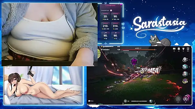 Snapshot of Sarastasia417 chatting on July 19, 10:45 am Sarastasia417 online show from July 19, 10:45 am